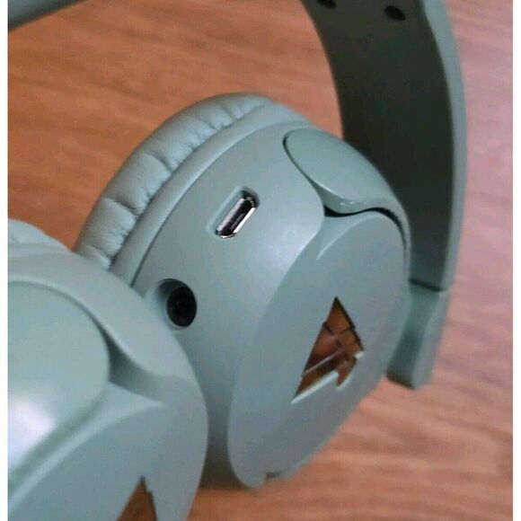 Pogs Wired Kids Headset  Green Tested Working Condition - Picture 6 of 7